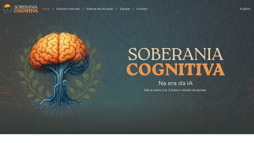 Soberania Cognitiva — Visualização do app
