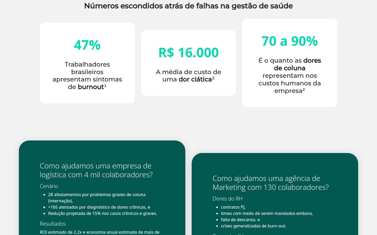 WeHeal — Visualização do app